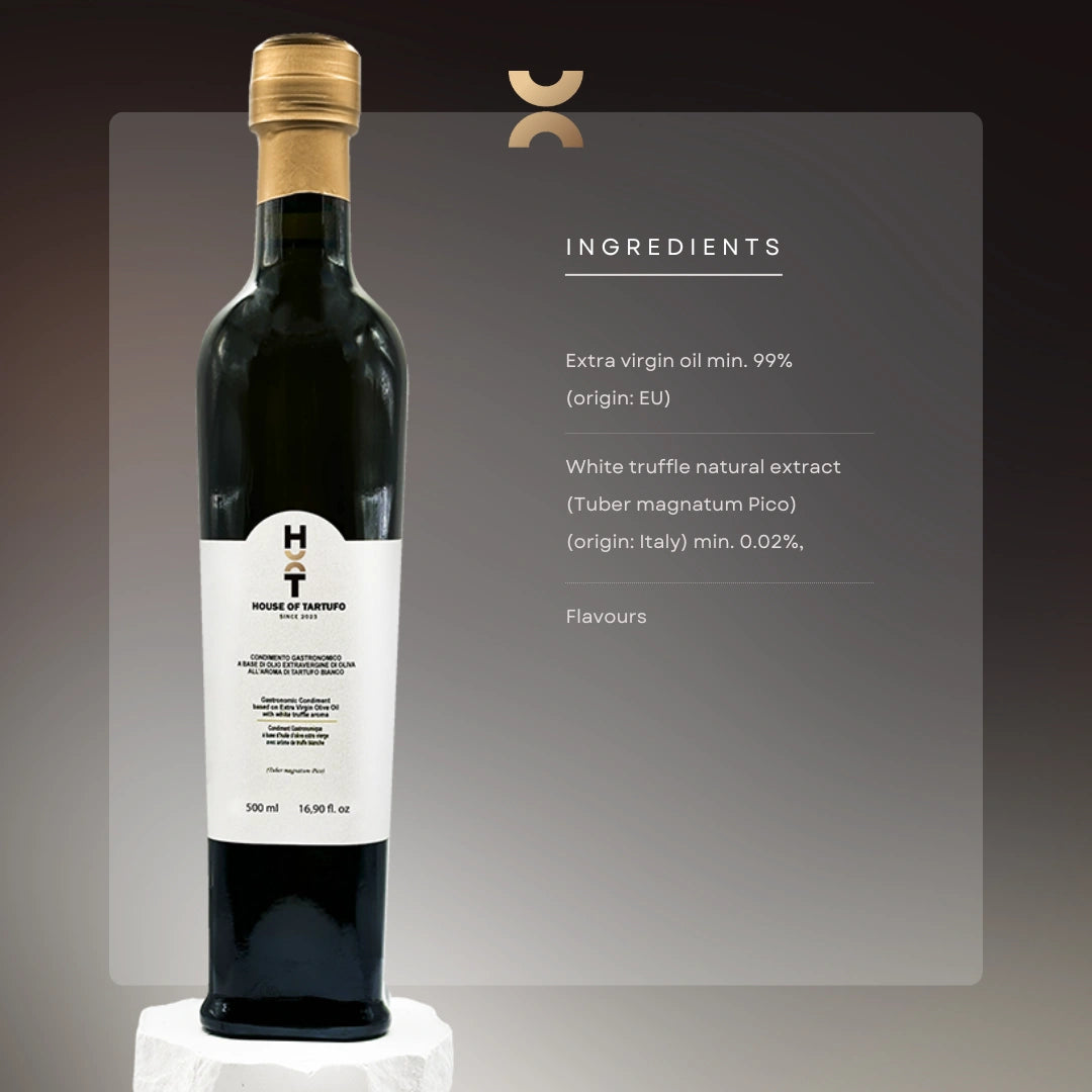 Olio Extravergine di Oliva al Tartufo Bianco