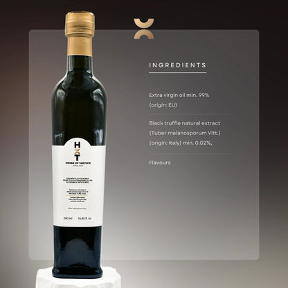 Olio Extravergine di Oliva al Tartufo Nero